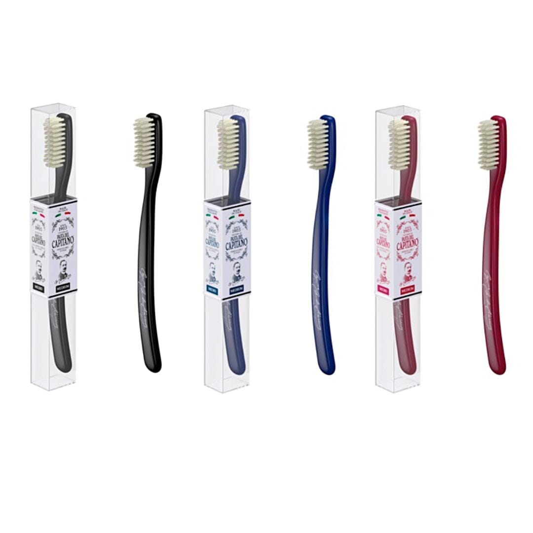 1960 REPLAY MEDIUM BRISTLE TOOTHBRUSH - Perlier - ORAL CARE