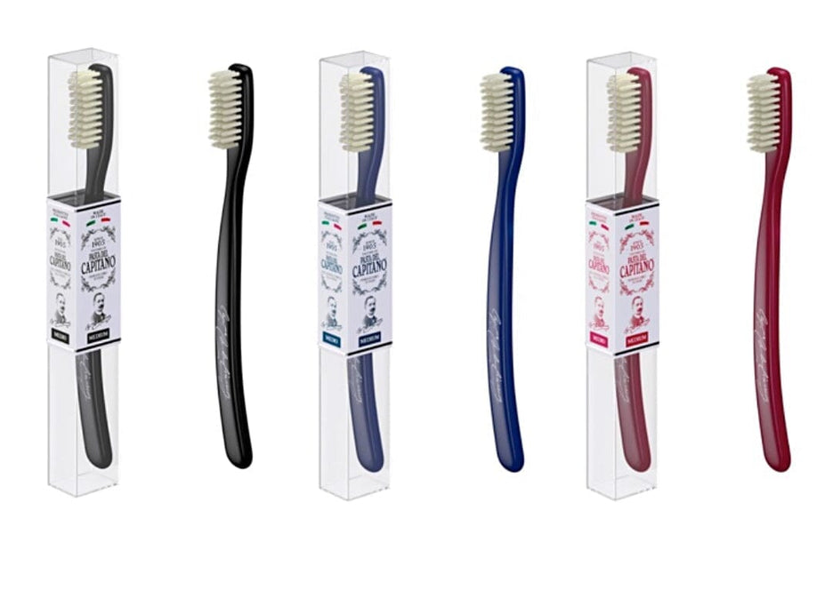 1960 REPLAY MEDIUM BRISTLE TOOTHBRUSH - Perlier - ORAL CARE