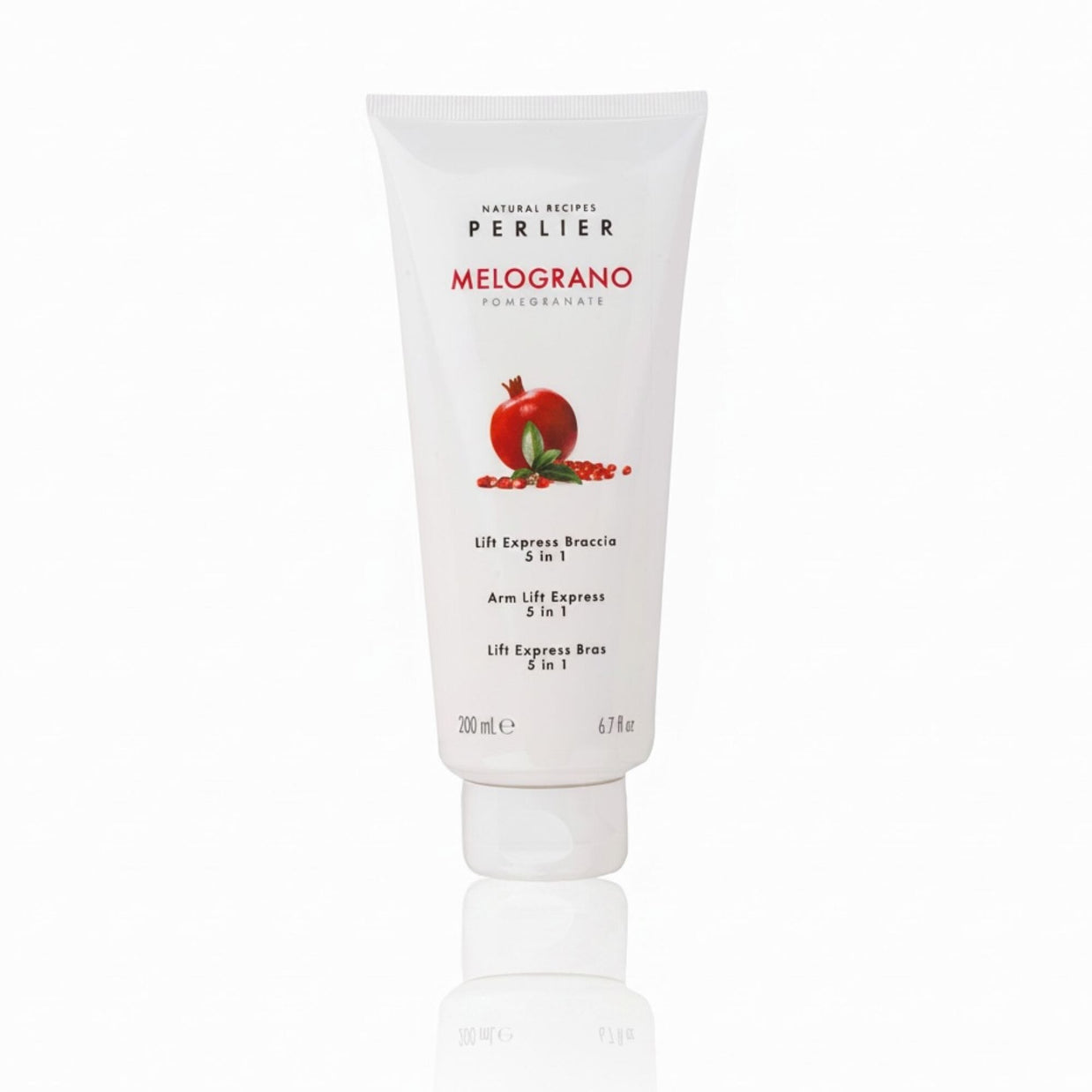 Perlier 6.7 oz Pomegranate 5-in-1 Arm Lift Express on white background