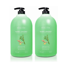 Bamboo + Ginger Bath & Shower Gel - Perlier - BODY CARE, BATH & SHOWER CREAMS, HERBAL, 2 LITER