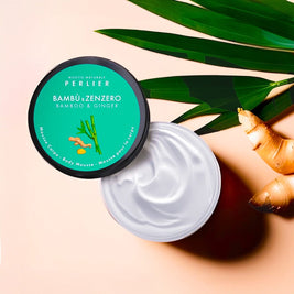 Bamboo + Ginger Body Mousse - Perlier - BODY CARE, BODY CREAMS & BUTTERS, HERBAL