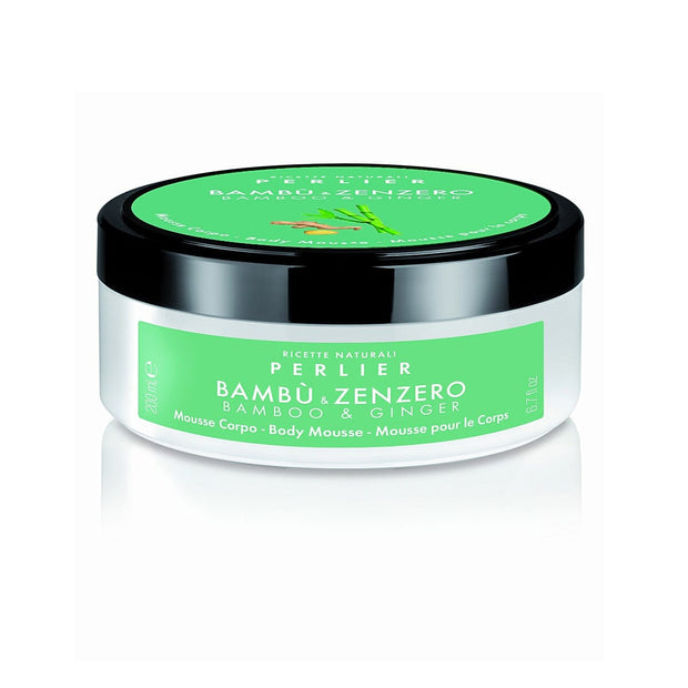 Bamboo + Ginger Body Mousse - Perlier - BODY CARE, BODY CREAMS & BUTTERS, HERBAL