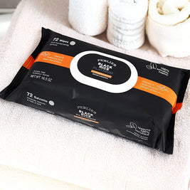 Black Rice Moisturizing Cleansing Wipes - Perlier - SKINCARE, FACE CLEANSERS & TONERS, BLACK RICE