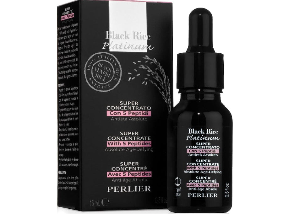 BLACK RICE MULTI PEPTIDE CONCENTRATE - Perlier - SKINCARE, FACE SERUMS & OILS, BLACK RICE