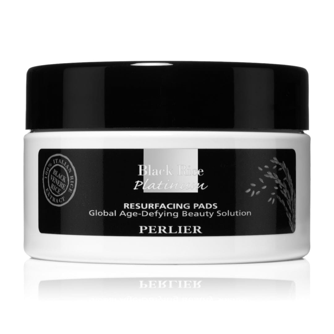 BLACK RICE RESURFACING PADS - Perlier - SKINCARE, FACE CLEANSERS & TONERS, BLACK RICE