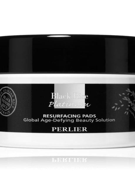 BLACK RICE RESURFACING PADS - Perlier - SKINCARE, FACE CLEANSERS & TONERS, BLACK RICE