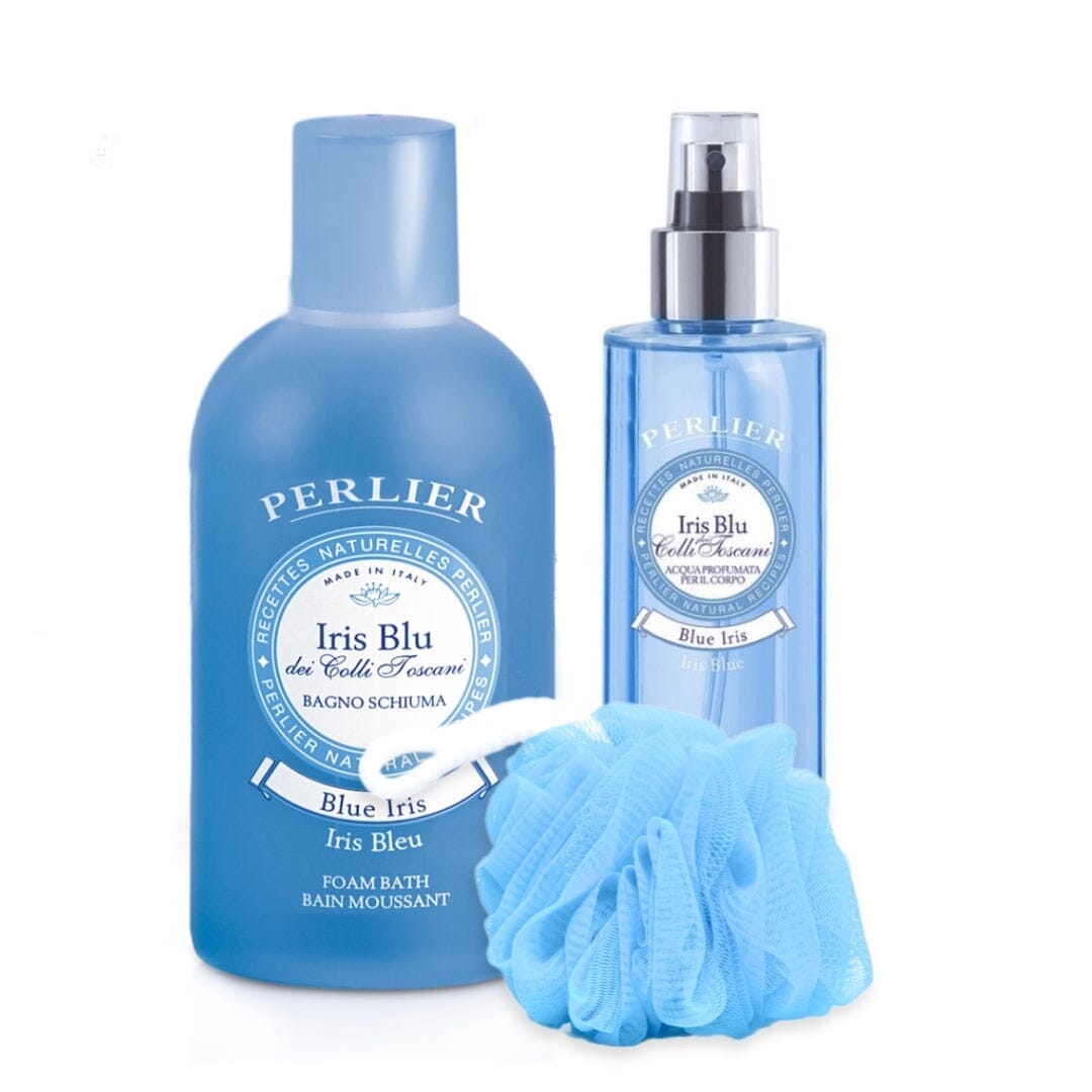 BLUE IRIS BATH & BODY GIFT SET - Perlier - BUNDLES