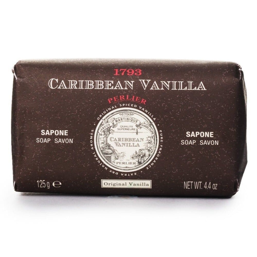 CARIBBEAN VANILLA BAR SOAP - 4 Pack - Perlier - HAND CARE, LIQUID & BAR SOAPS, CARIBBEAN VANILLA