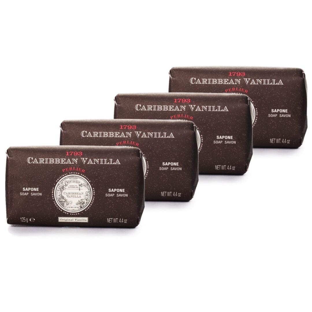 CARIBBEAN VANILLA BAR SOAP MULTI - PACK - Perlier - HAND CARE, LIQUID & BAR SOAPS, CARIBBEAN VANILLA