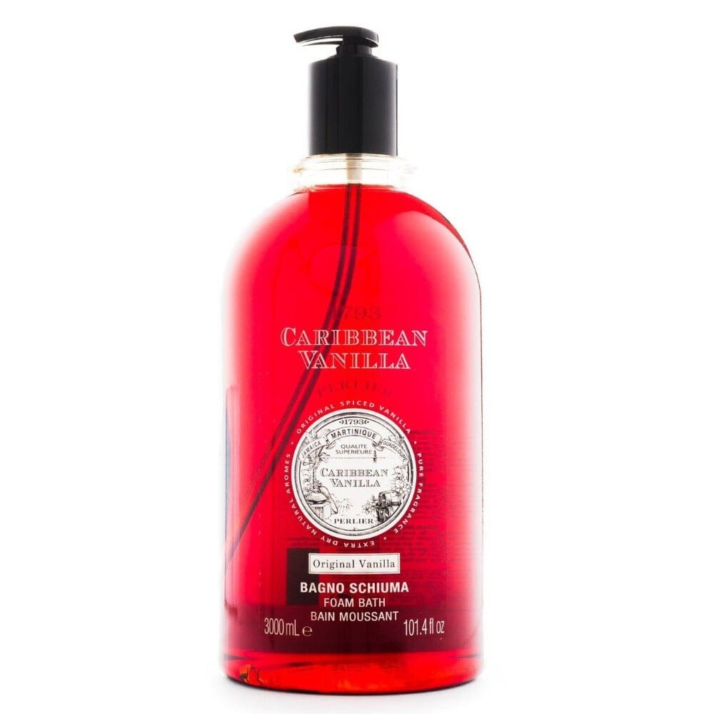 CARIBBEAN VANILLA BATH & SHOWER GEL - JUMBO SIZE - Perlier - BODY CARE, BATH & SHOWER CREAMS, CARIBBEAN VANILLA, 3 LITER