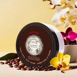 Caribbean Vanilla + Coffee Body Cream - Perlier - BODY CARE, BODY CREAMS & BUTTERS, CARIBBEAN VANILLA