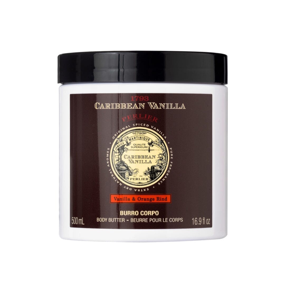 CARIBBEAN VANILLA + ORANGE BODY BUTTER - Perlier - BODY CARE, BODY CREAMS & BUTTERS, CARIBBEAN VANILLA