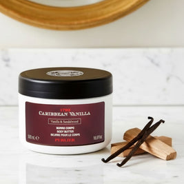 Caribbean Vanilla + Sandalwood Body Butter - Perlier - BODY CARE, BODY CREAMS & BUTTERS, CARIBBEAN VANILLA