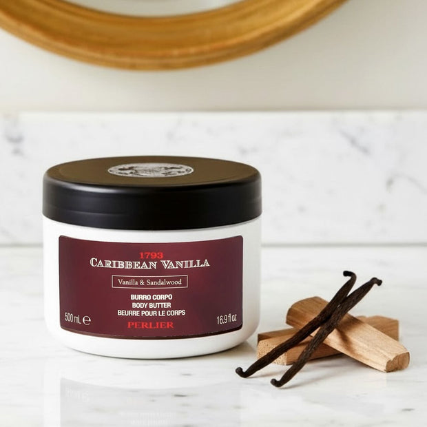 Caribbean Vanilla + Sandalwood Body Butter - Perlier - BODY CARE, BODY CREAMS & BUTTERS, CARIBBEAN VANILLA