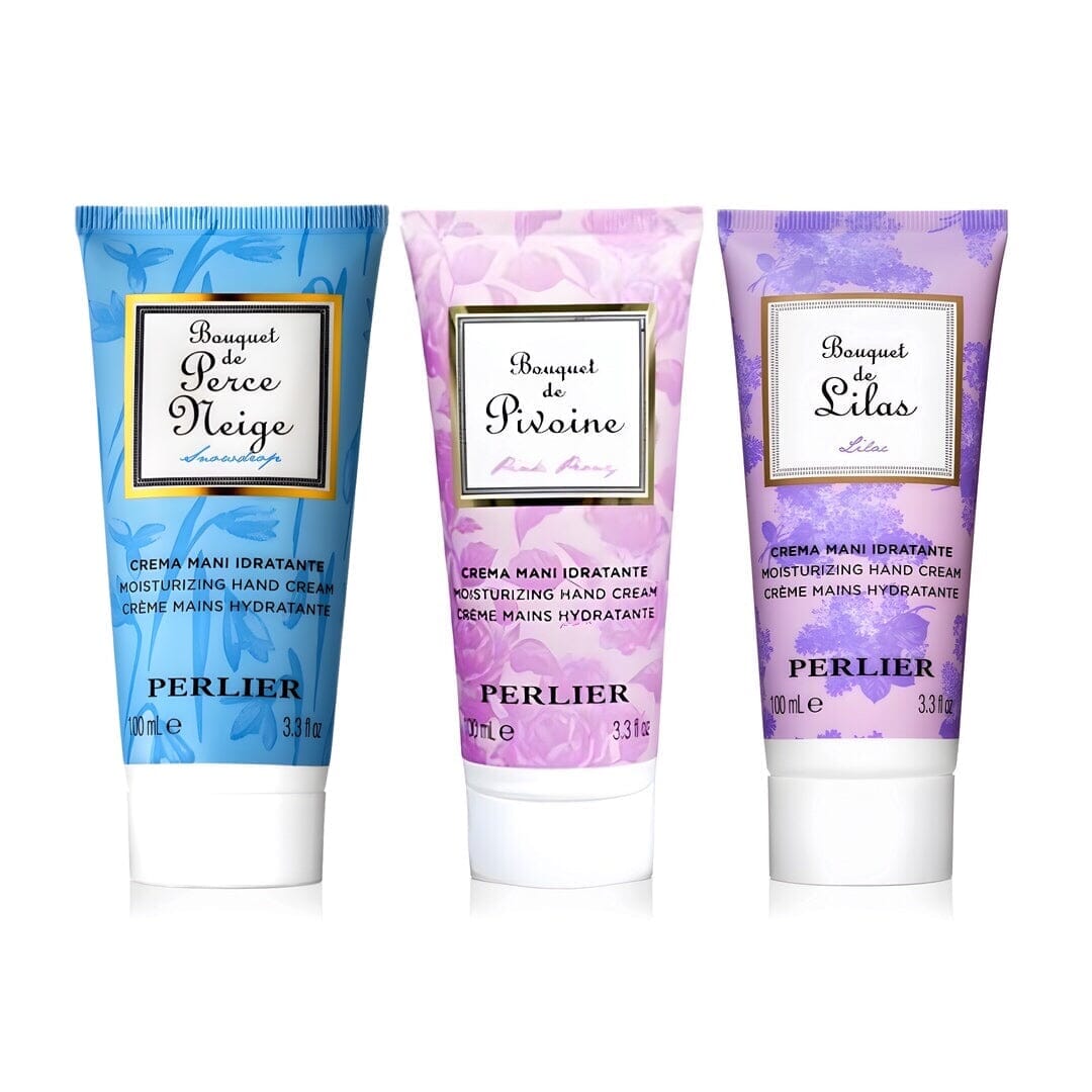 FLORAL HAND CREAM TRIO - Perlier - BUNDLES