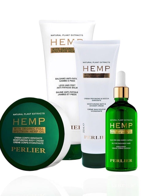 HEMP OIL BATH & BODY BUNDLE - Perlier - BUNDLES