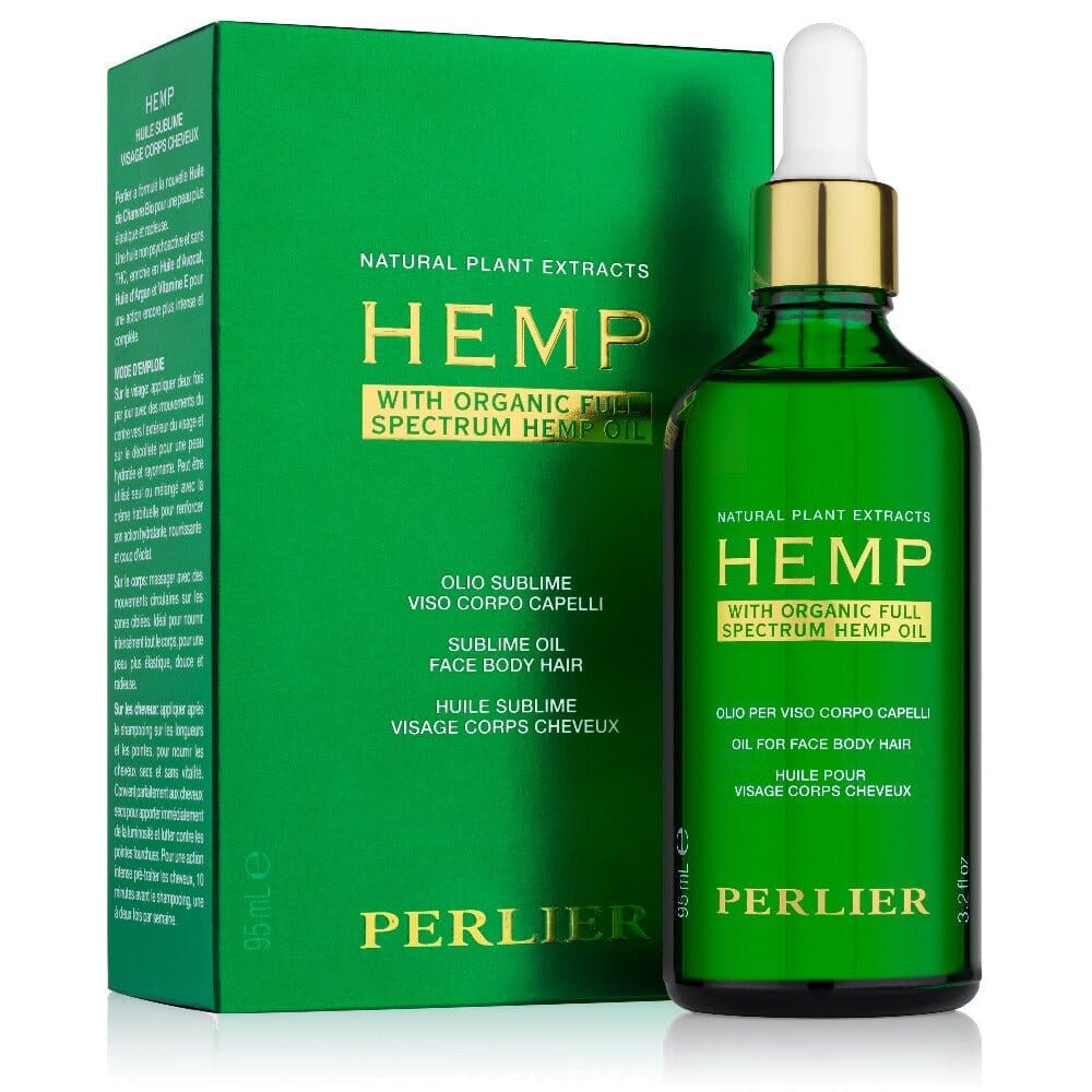 HEMP OIL FOR FACE, BODY & HAIR - Perlier - BODY CARE, SERUMS & OILS, HEMP
