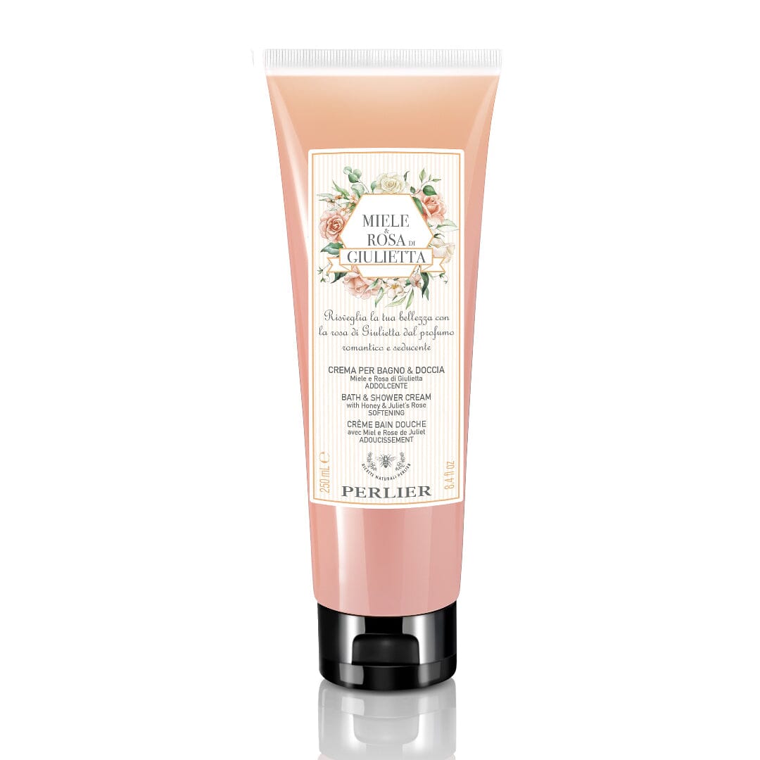 HONEY + JULIET'S ROSE BATH & SHOWER CREAM - Perlier - BODY CARE, BATH & SHOWER CREAMS, HONEY