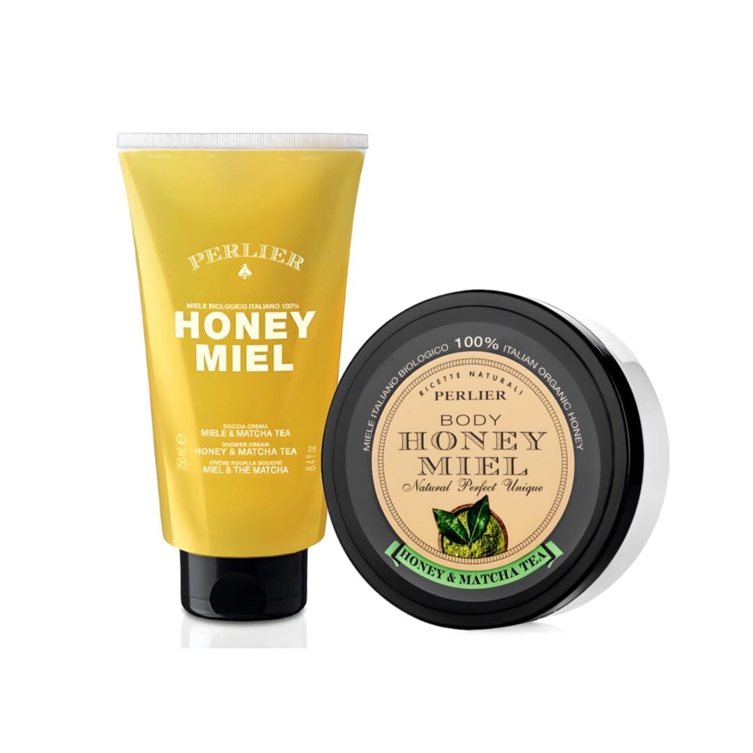 HONEY + MATCHA BATH & BODY CREAM DUO - Perlier - BUNDLES