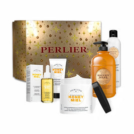 Honey Miel 5 - pc Holiday Gift Set - Perlier - BUNDLED BODY CARE, HONEY MIEL