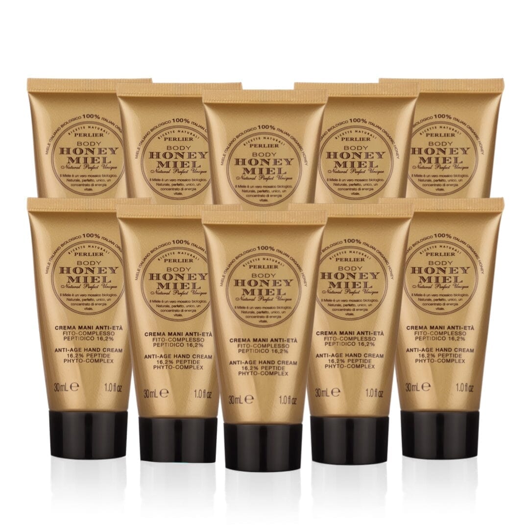 HONEY MIEL ANTI - AGING HAND CREAM TRAVEL - SIZE MULTI - PACK - Perlier - BODY CARE, HAND CREAMS, HONEY MIEL, MINI