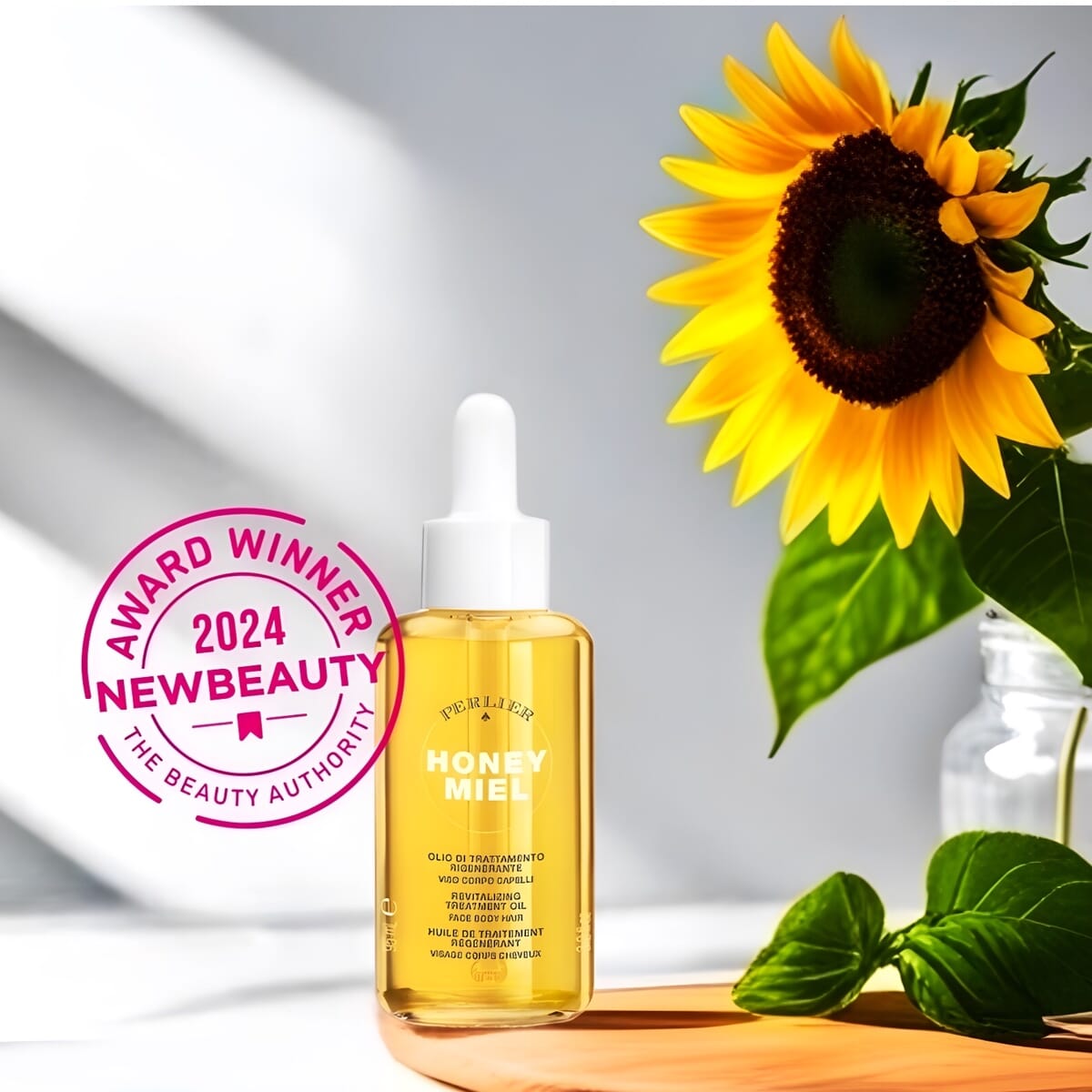 Perlier Honey Revitalizing Oil Winner of New Beauty 2024 Beauty Award - Best Multitasking Oil