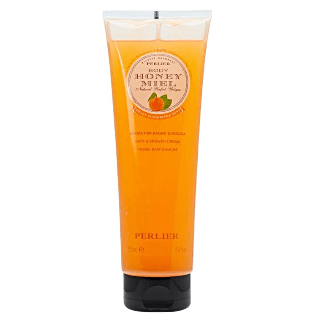 HONEY + TANGERINE WITH MINT BATH & SHOWER CREAM - Perlier - BODY CARE, BATH & BODY, HONEY MIEL