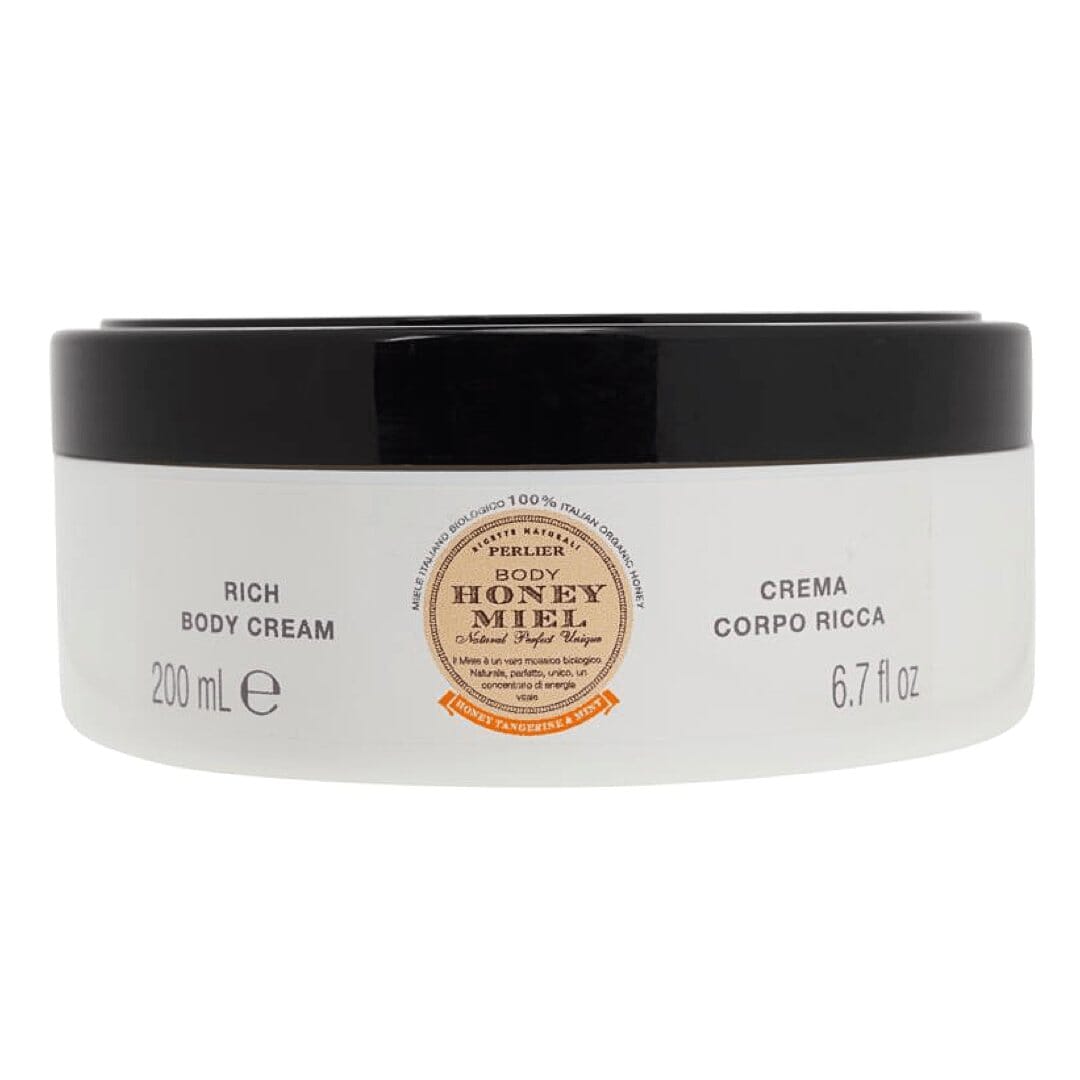 HONEY + TANGERINE WITH MINT BODY CREAM - Perlier - BODY CARE, BODY CREAMS & BUTTERS, HONEY MIEL