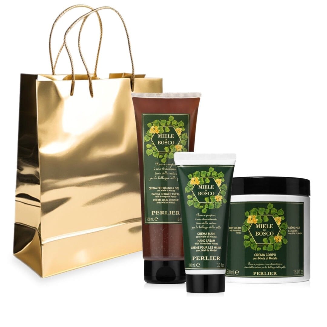 HONEYDEW HONEY 3 - PIECE BATH & BODY GIFT SET - Perlier - BUNDLES