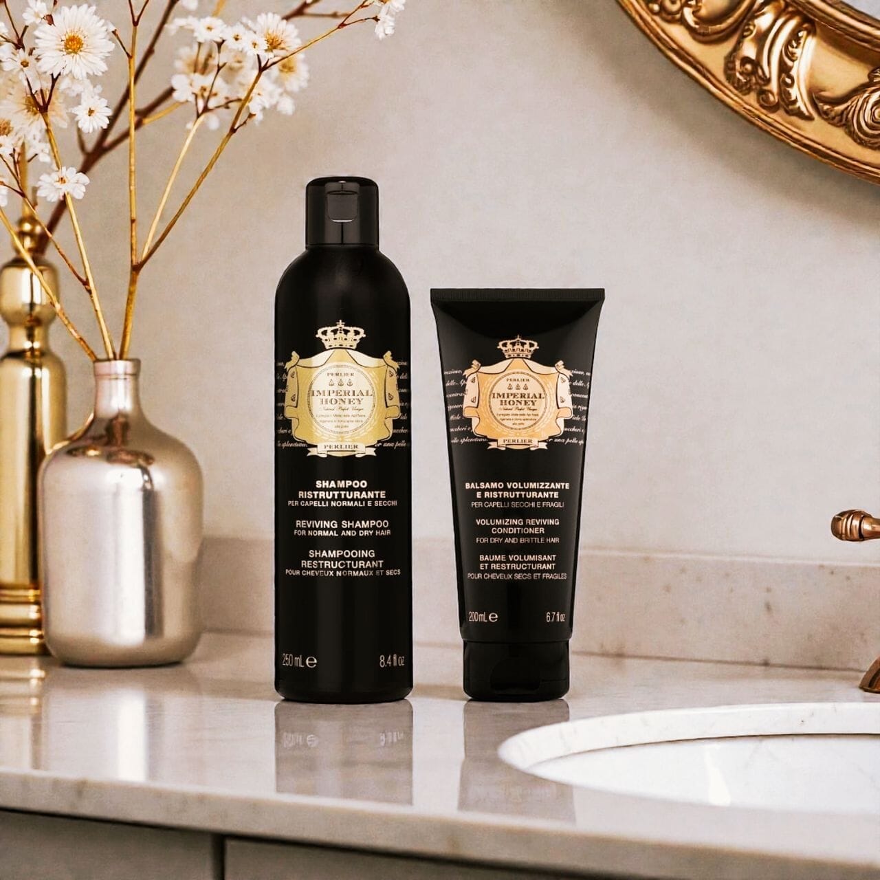 Imperial Honey Hair Care Duo - Perlier - BUNDLED HAIR CARE
