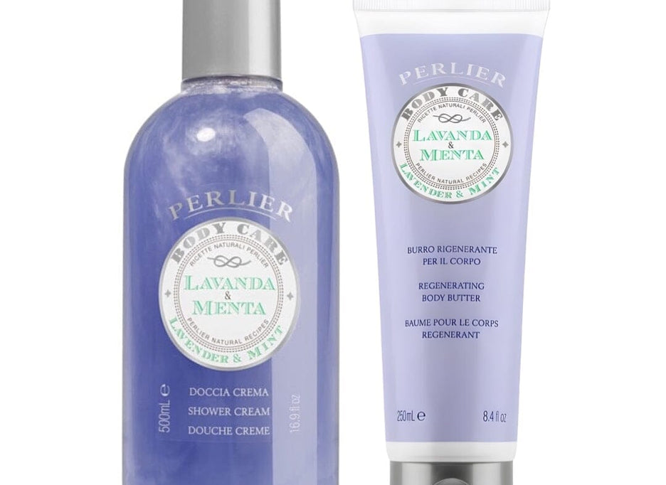 LAVENDER + MINT BATH & BODY DUO - Perlier - BUNDLES