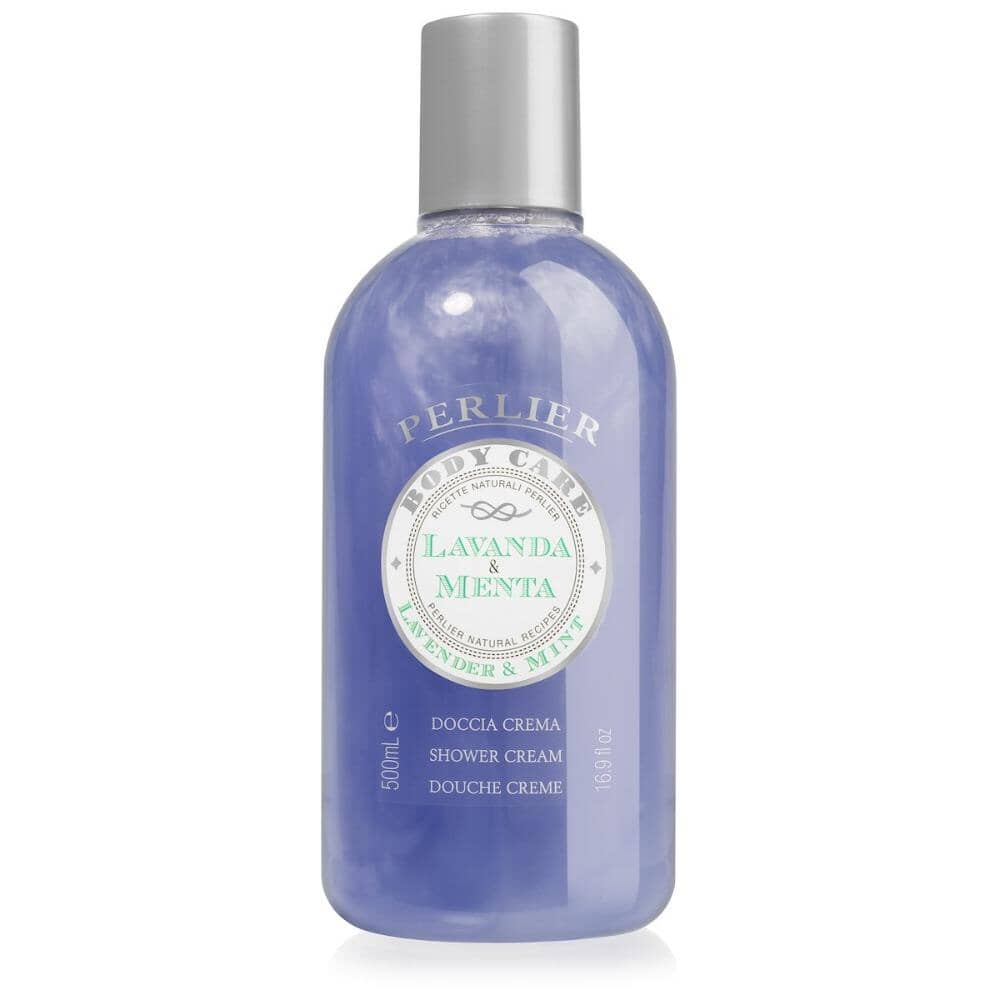 LAVENDER + MINT BATH & SHOWER CREAM - Perlier - BODY CARE, BATH & SHOWER CREAMS, FLORALS