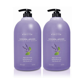Lavender + Mint Blossom Bath & Shower Gel - Perlier - BODY CARE, BATH & SHOWER CREAMS, FLORAL, 2 LITER
