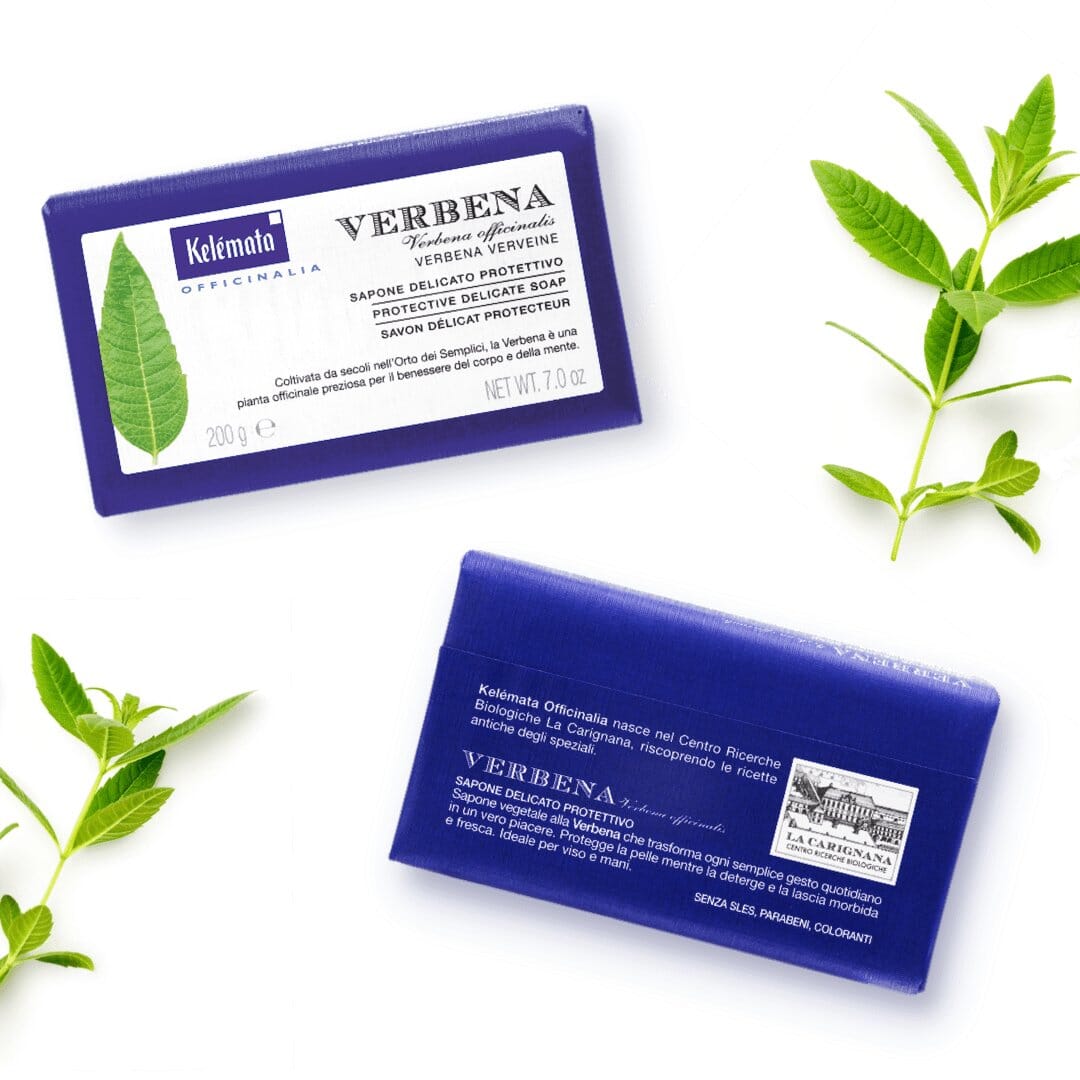 LEMON VERBENA NOURISHING SOAP - Perlier - HAND CARE, LIQUID & BAR SOAPS, VERBENA, KELEMATA