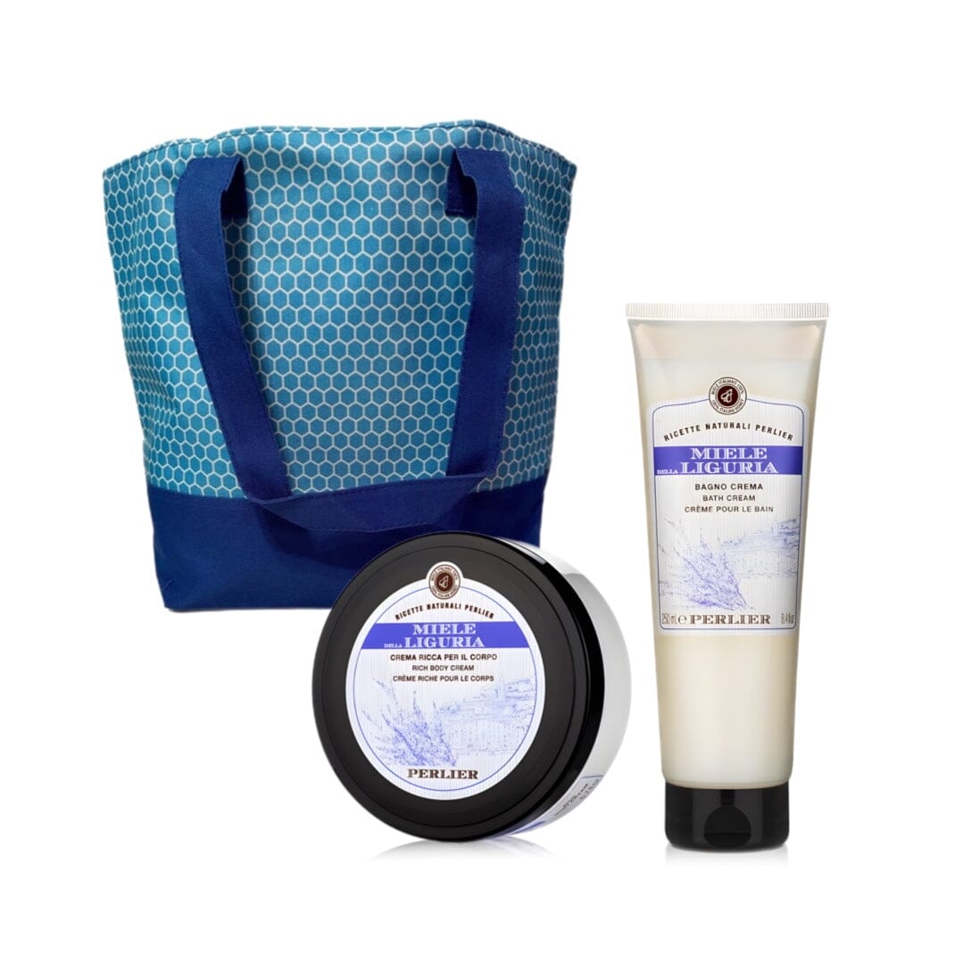 LIGURIA HONEY + LAVENDER BATH & BODY CREAM DUO - Perlier - BUNDLES