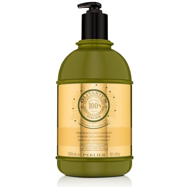 OLIVARIUM BATH & SHOWER CREAM - JUMBO SIZE - Perlier - BODY CARE, BATH & SHOWER CREAMS, OLIVARIUM, 3 LITER