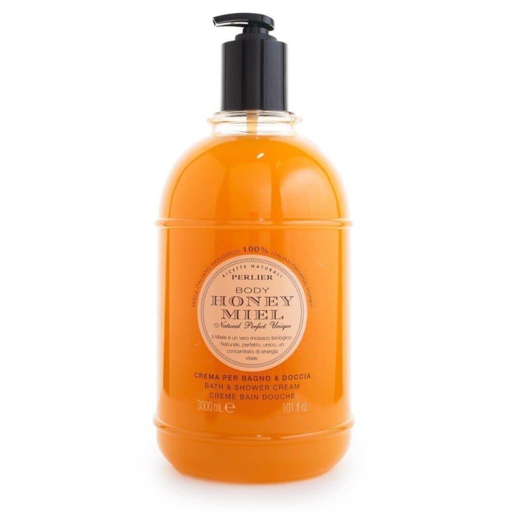 ORIGINAL FORMULA HONEY MIEL BATH & SHOWER CREAM - JUMBO SIZE - Perlier - BODY CARE, BATH & SHOWER CREAMS, HONEY MIEL, 3 LITER