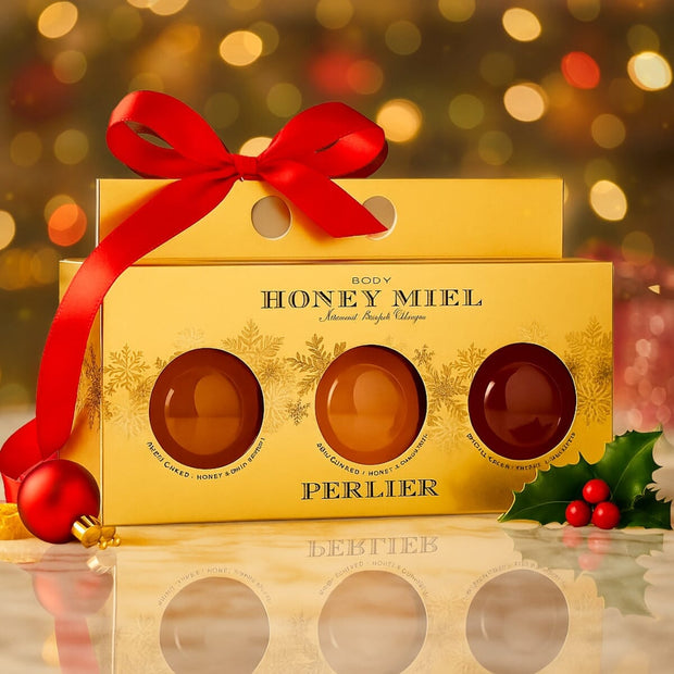 Original Honey Miel Bath & Shower Cream Gift Set - Perlier - BODY CARE, BATH & SHOWER CREAMS, HONEY MIEL, GIFT SET
