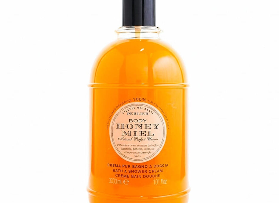 Original Honey Miel Jumbo - Size Bath & Shower Cream - Perlier - BODY CARE, BATH & SHOWER CREAMS, HONEY MIEL, 3 LITER