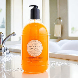 Original Honey Miel Jumbo - Size Bath & Shower Cream - Perlier - BODY CARE, BATH & SHOWER CREAMS, HONEY MIEL, 3 LITER
