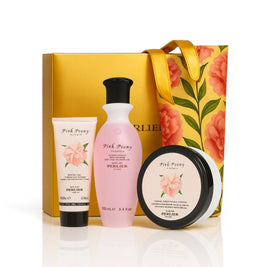 Pink Peony Bath & Body Gift Set - Perlier - BUNDLED BODY CARE, FLORALS, GIFT SET