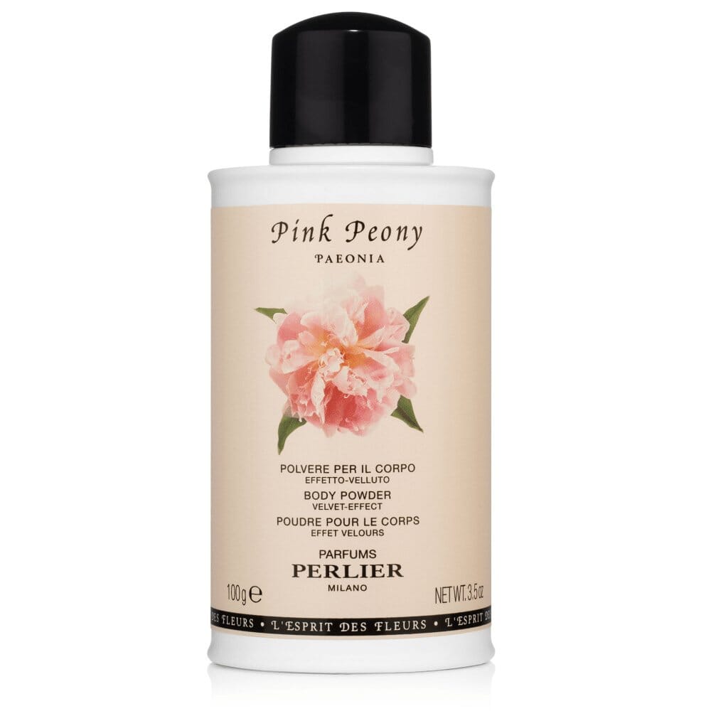 PINK PEONY BODY POWDER - Perlier - BODY CARE, BODY POWDER, FLORALS