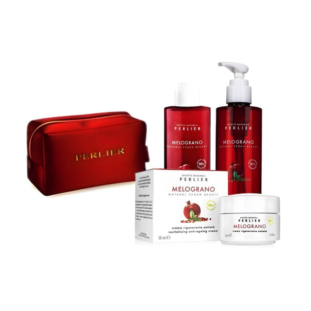 POMEGRANATE ANTI - AGING SKINCARE TRIO - Perlier - SKINCARE,POMEGRANATE, BUNDLES