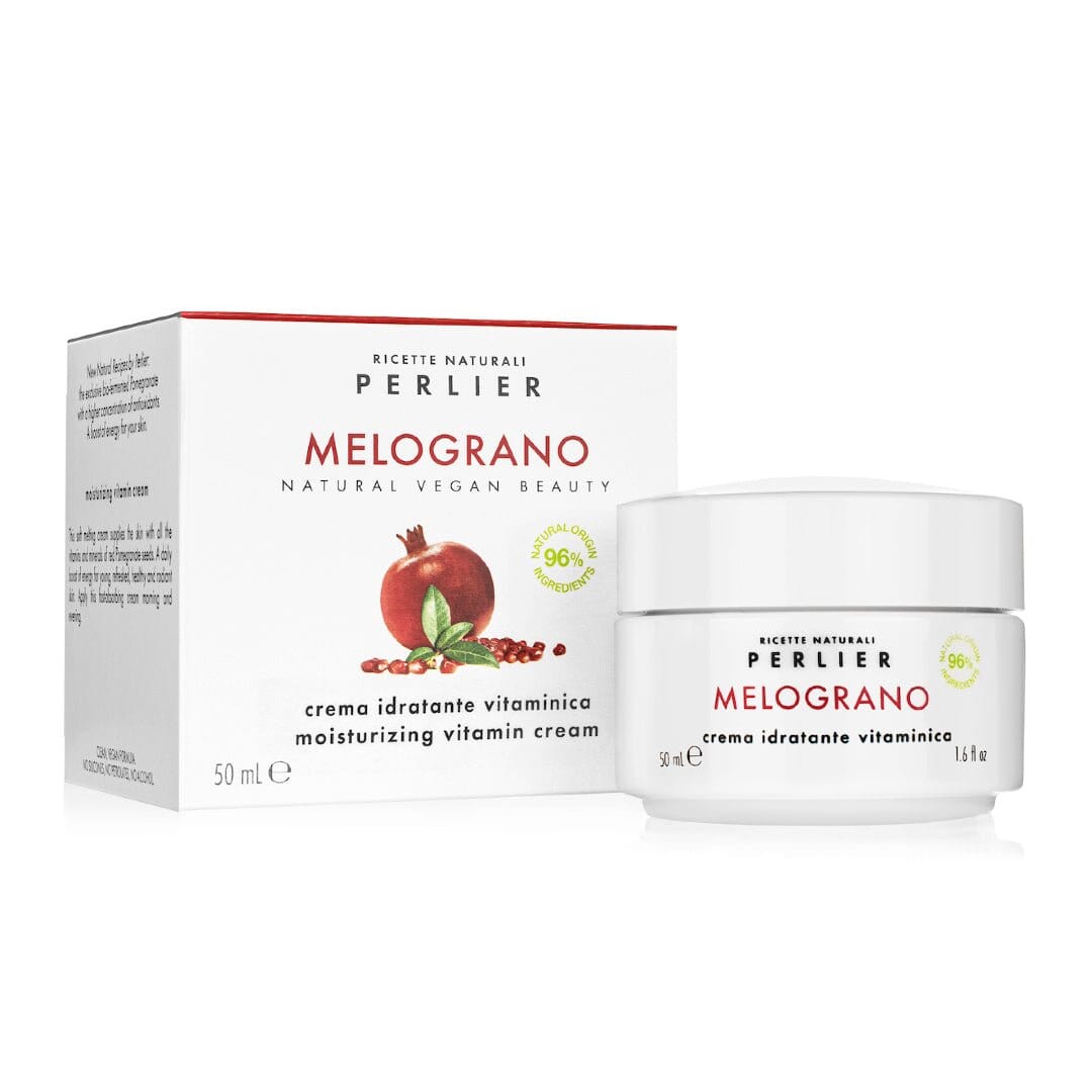 POMEGRANATE MOISTURIZING VITAMIN FACE CREAM - Perlier - SKINCARE, FACE CREAMS & TREATMENTS, POMEGRANATE