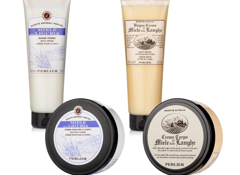 REGIONAL HONEY 4 - PIECE BATH & BODY CREAM BUNDLE - Perlier - BUNDLES