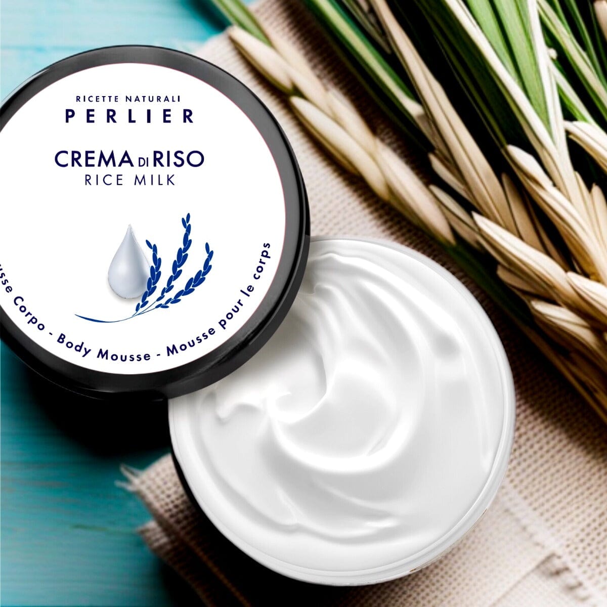 Rice Milk Body Mousse - Perlier - BODY CARE, BODY CREAMS & BUTTERS, FRESH
