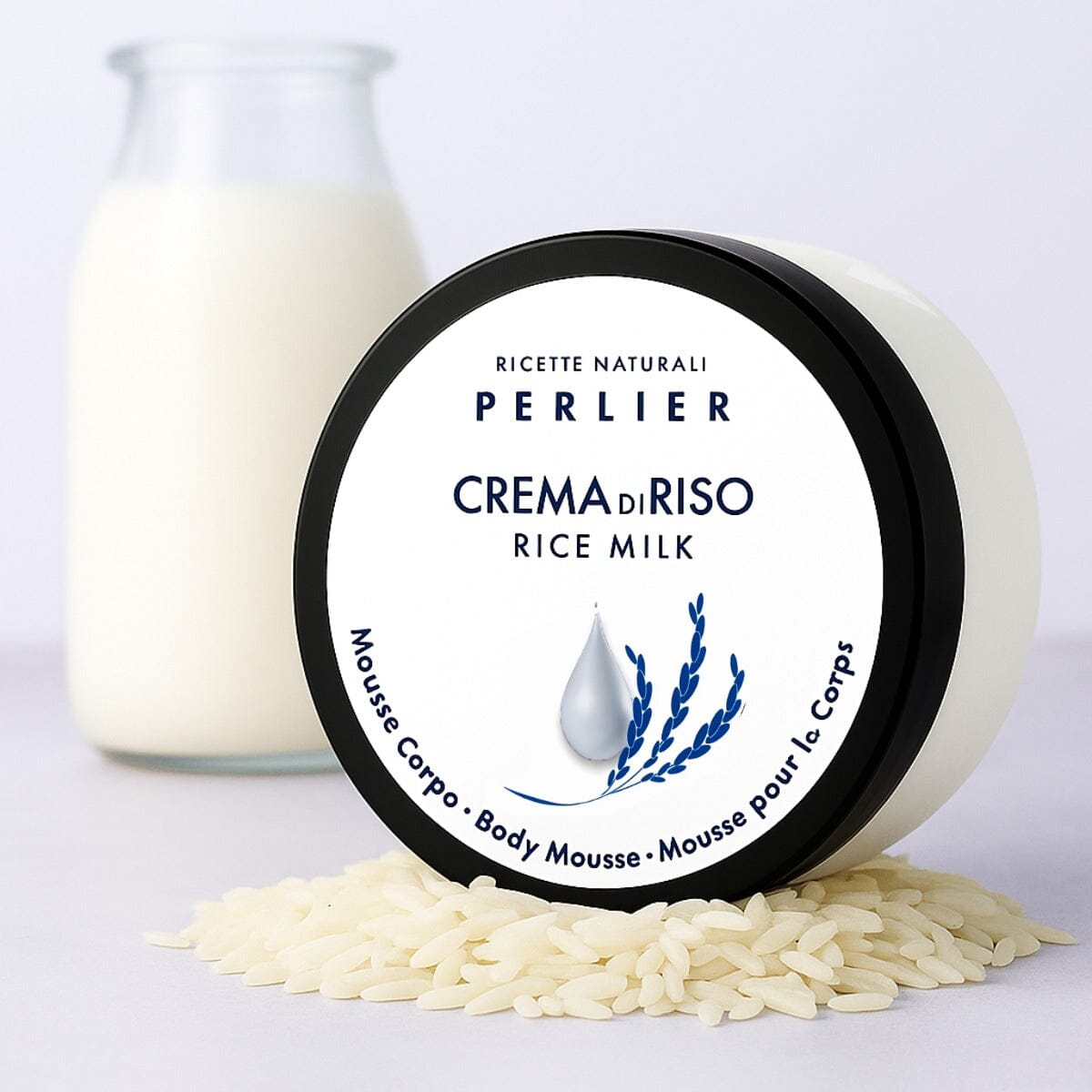 Rice Milk Body Mousse - Perlier - BODY CARE, BODY CREAMS & BUTTERS, FRESH