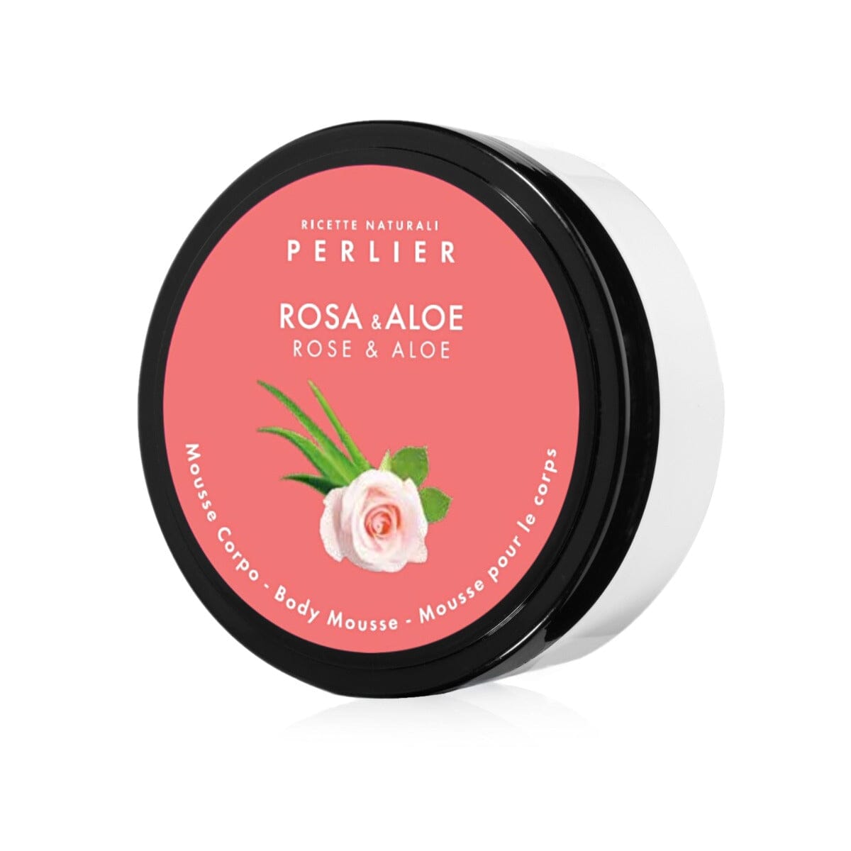 Rose + Aloe Body Mousse - Perlier - BODY CARE, BODY CREAMS & BUTTERS, FLORALS