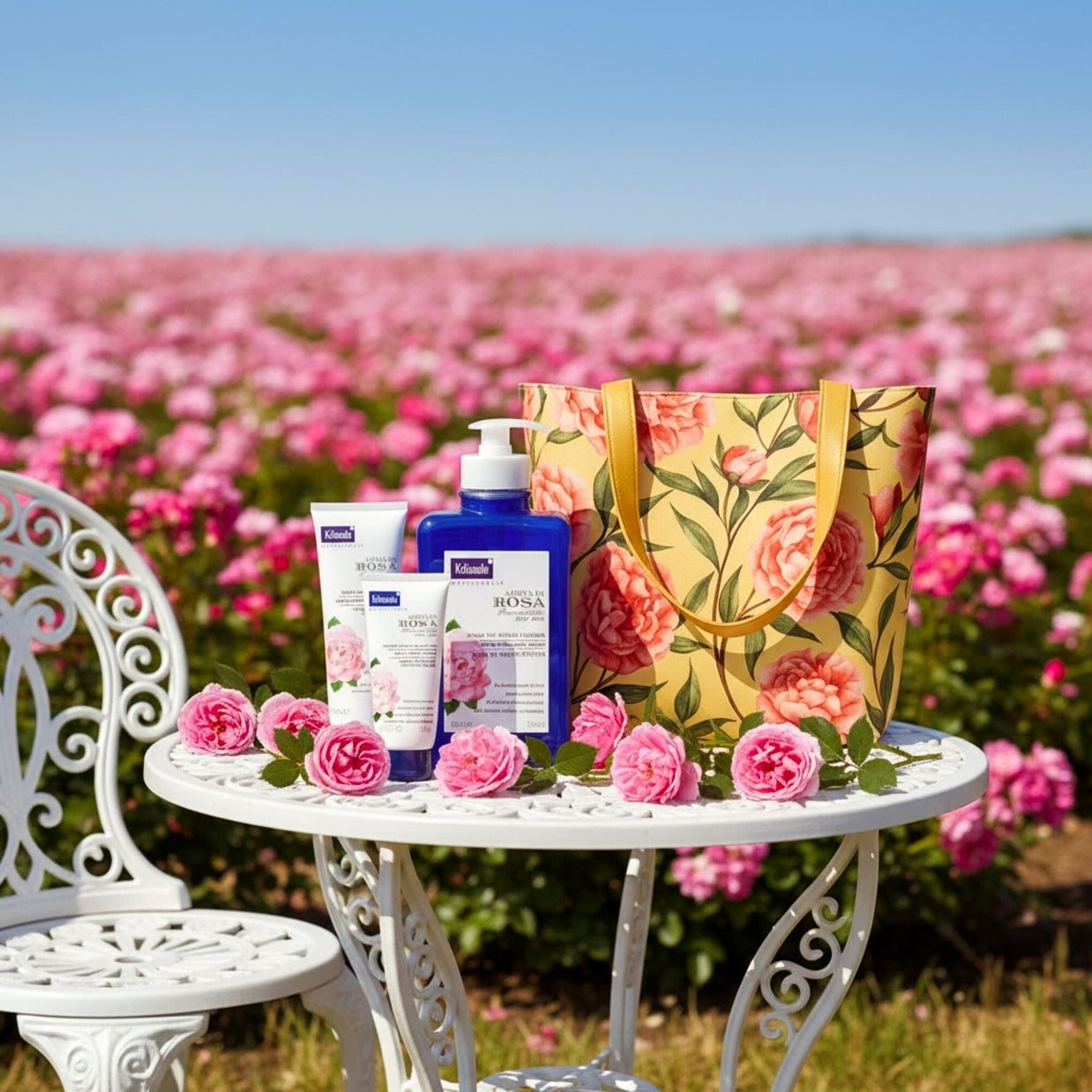 Rose Bath & Body Trio - Perlier - BUNDLED BODY CARE, KELEMATA, FLORAL, GIFT SET