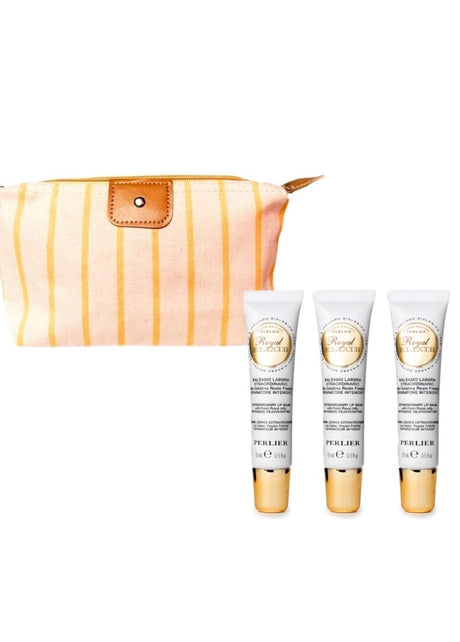 ROYAL ELIXIR LIP BALM W/ROYAL JELLY TRIO - Perlier - BUNDLES